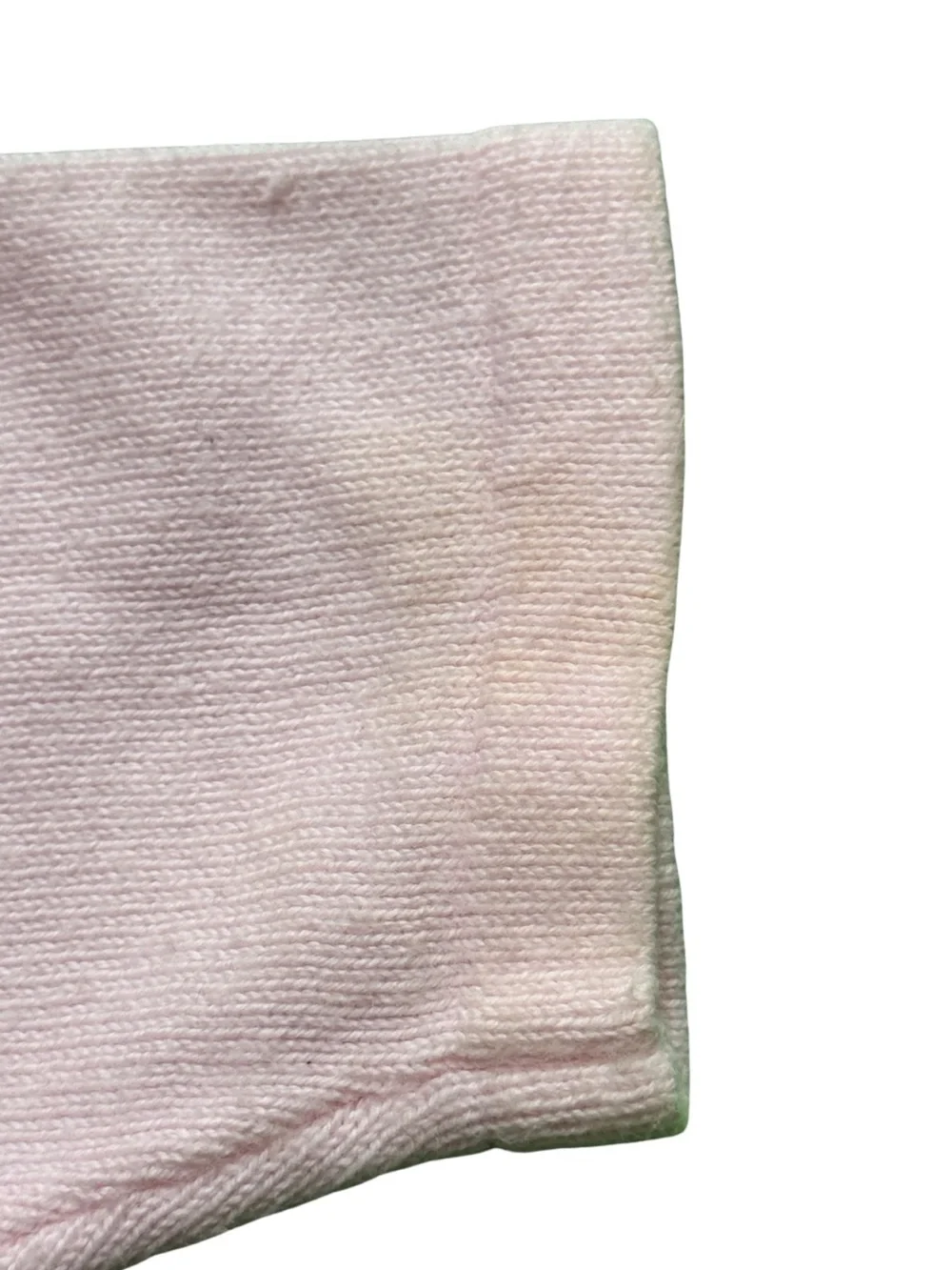 🌸 Gymboree Pale Pink Ruffle-Trim Soft Baby Cardigan 0-3M